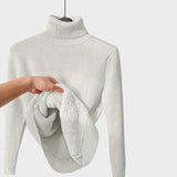 Kaja - Mehka Pulover s Turtleneck Ovratnikom