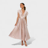 Eduarda - Elegantna Midi Obleka