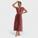 Eduarda - Elegantna Midi Obleka