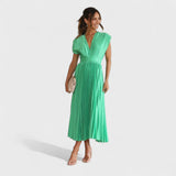 Eduarda - Elegantna Midi Obleka