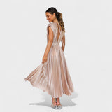 Eduarda - Elegantna Midi Obleka