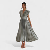 Eduarda - Elegantna Midi Obleka