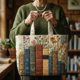 Artisan Quilted Bag - Knjige in Cvetje