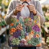 Artisan Tote Bag - Sukulentni vrt