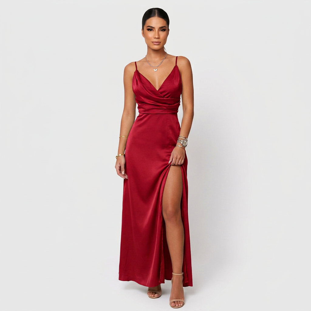 Lara - Elegantna Maxi Obleka
