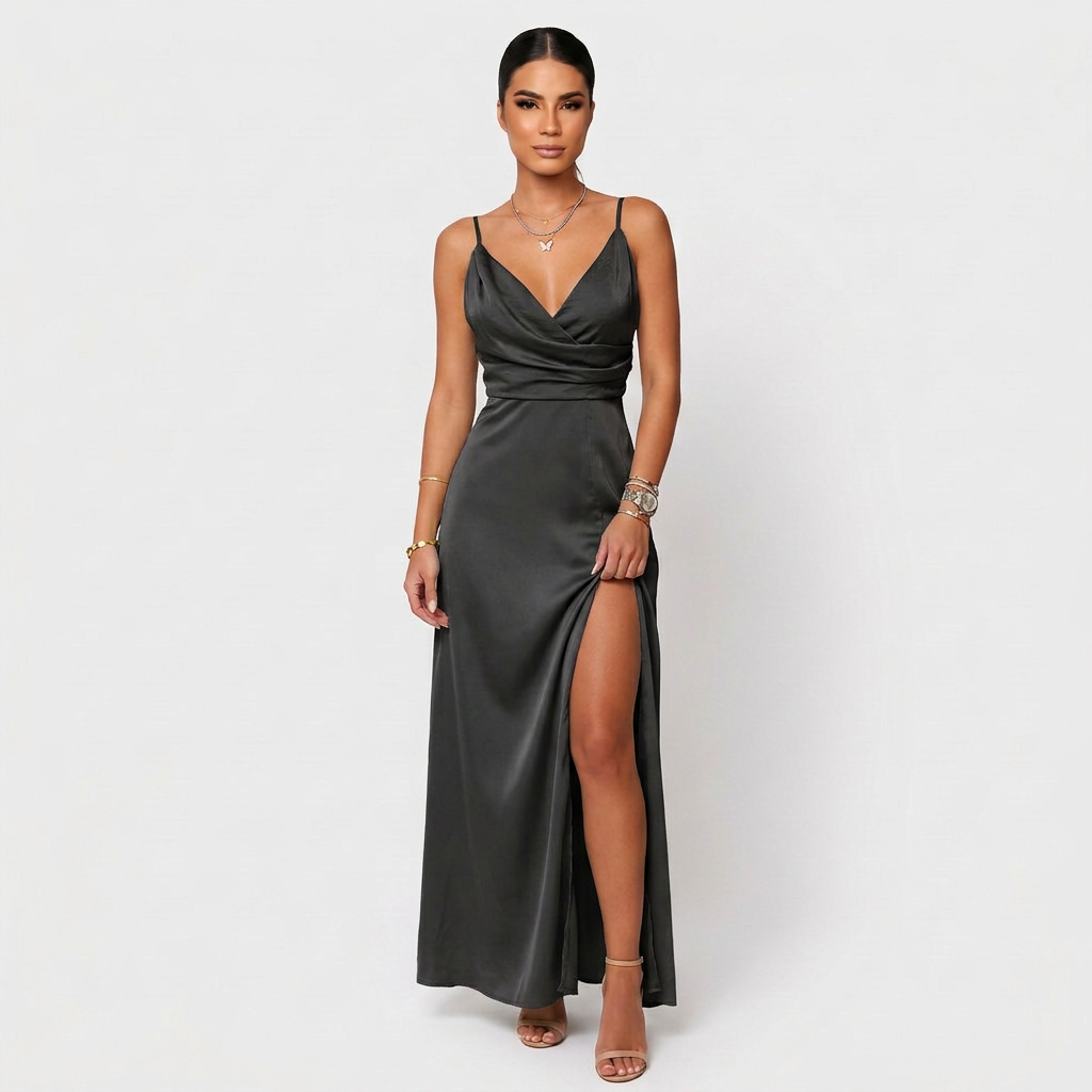 Lara - Elegantna Maxi Obleka