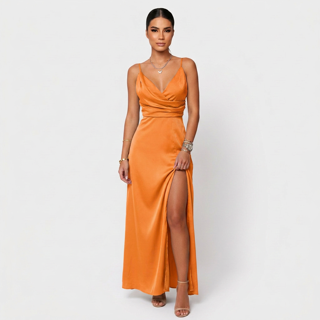 Lara - Elegantna Maxi Obleka