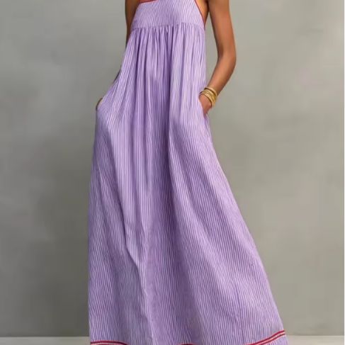 Pamela - Eleganten maksi poletni oblek