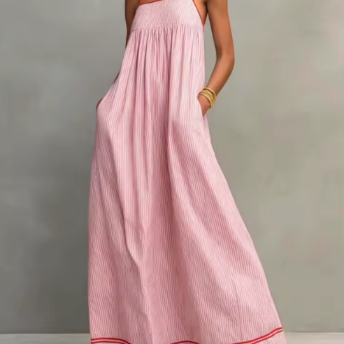 Pamela - Eleganten maksi poletni oblek