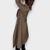 Barbara - Elegantný Trenč Coat